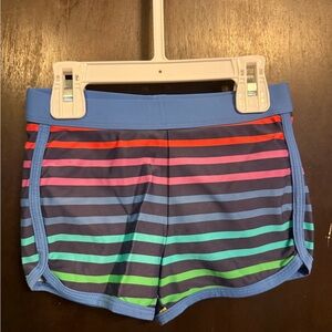 Primary size 4-5 Colorful rainbow striped Swim Shorts